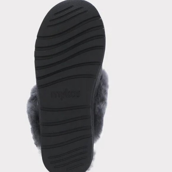 MYKOS Lia CHARCOAL Women's Slip-On Scuff Slipper     MW  2556 - Picture 7 of 7